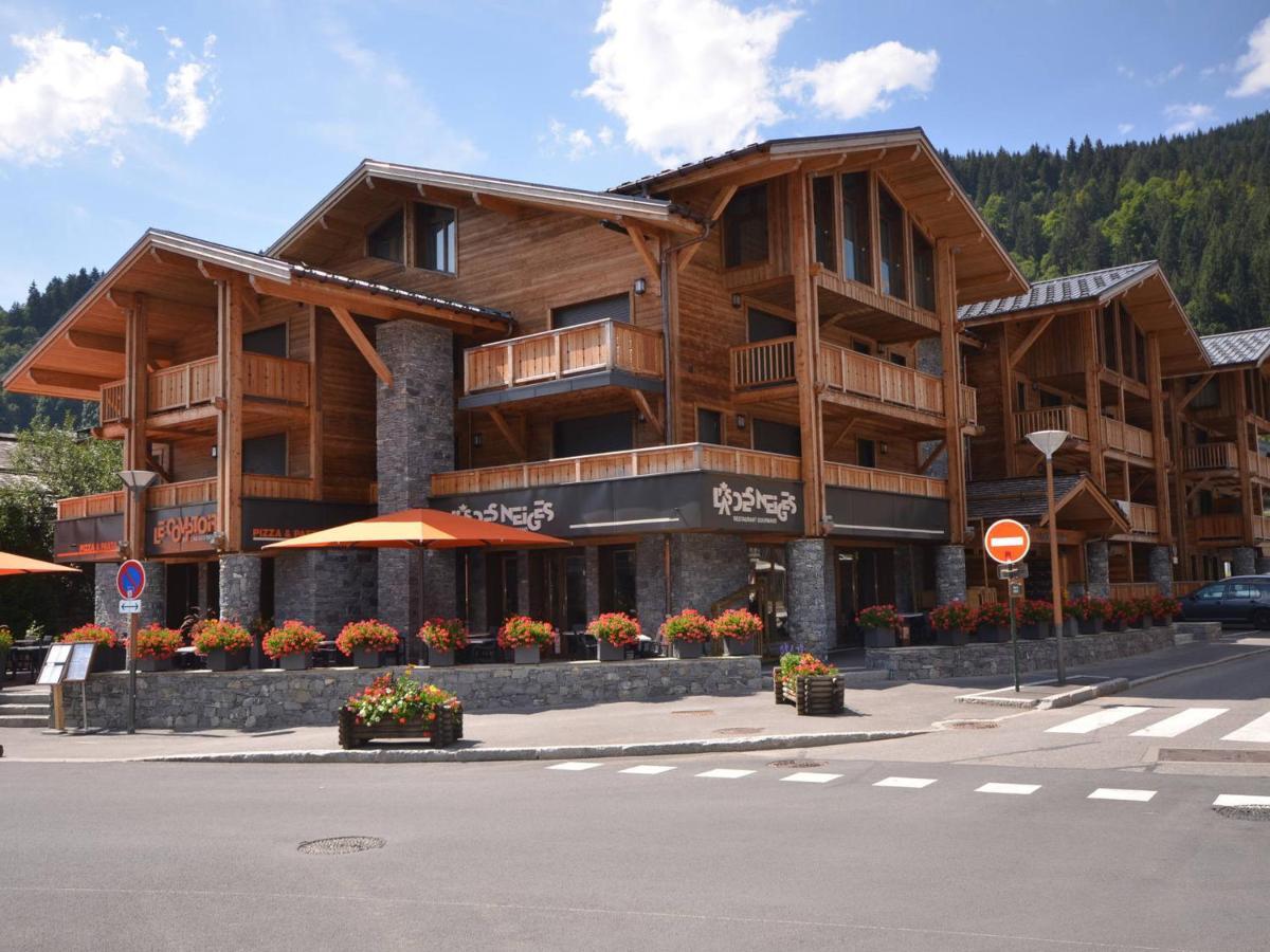 Appartement Familial De Luxe, Centre Station, 6 Pers., 2 Sdb, Terrasse, Parking, Wifi, Linge Inclus - Fr-1-623-179 Les Gets Zewnętrze zdjęcie