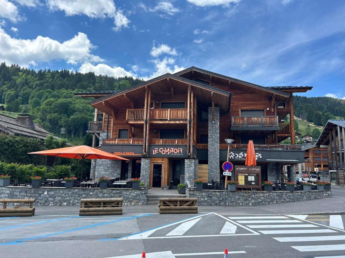 Appartement Familial De Luxe, Centre Station, 6 Pers., 2 Sdb, Terrasse, Parking, Wifi, Linge Inclus - Fr-1-623-179 Les Gets Zewnętrze zdjęcie